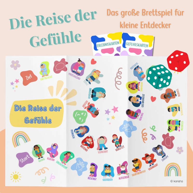Reise der Gefühle -  Gemeinsam Gefühle verstehen und teilen