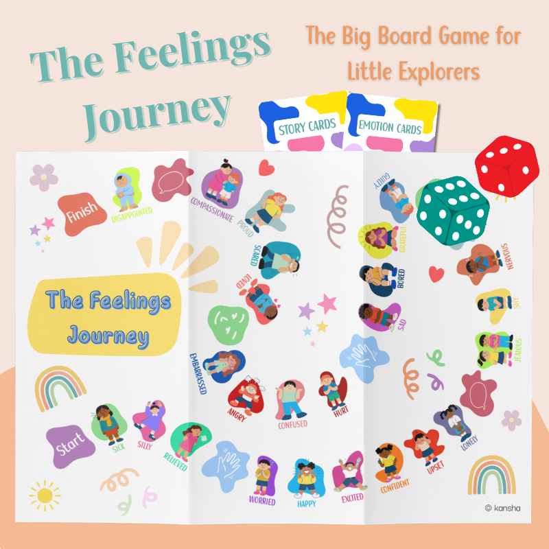 The Feelings Journey – A Cooperative Board Game for Emotional Intelligence