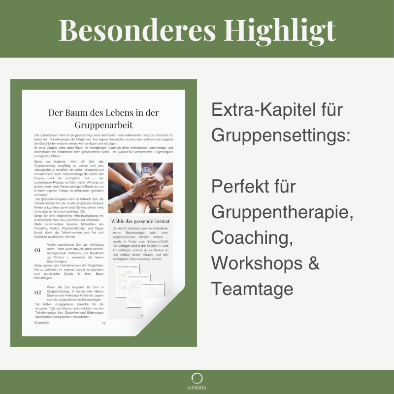 Der Lebensbaum Selbstreflexions-Workbook