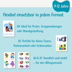 Gefühlskarten Komplett-Set – 32 Gefühle spielerisch entdecken (9-12 Jahre)