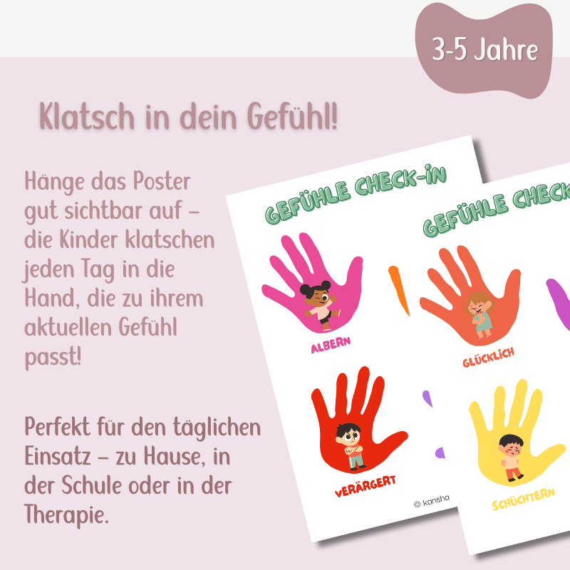 Gefühlskarten Komplett-Set – 32 Gefühle spielerisch entdecken (3-5 Jahre)