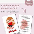 Gefühlskarten für Kinder (3-5 Jahre)