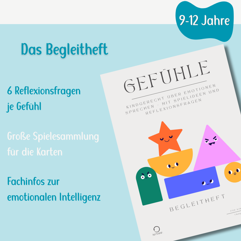 Gefühlskarten Komplett-Set – 32 Gefühle spielerisch entdecken (9-12 Jahre)