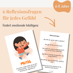 Gefühlskarten für Kinder (6-8 Jahre)