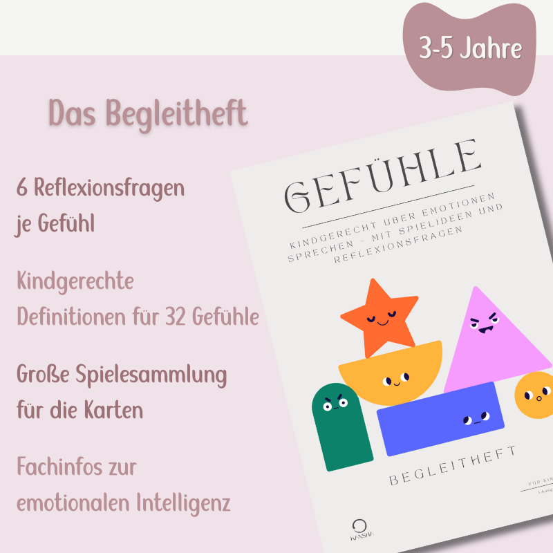 Gefühlskarten für Kinder (3-5 Jahre)