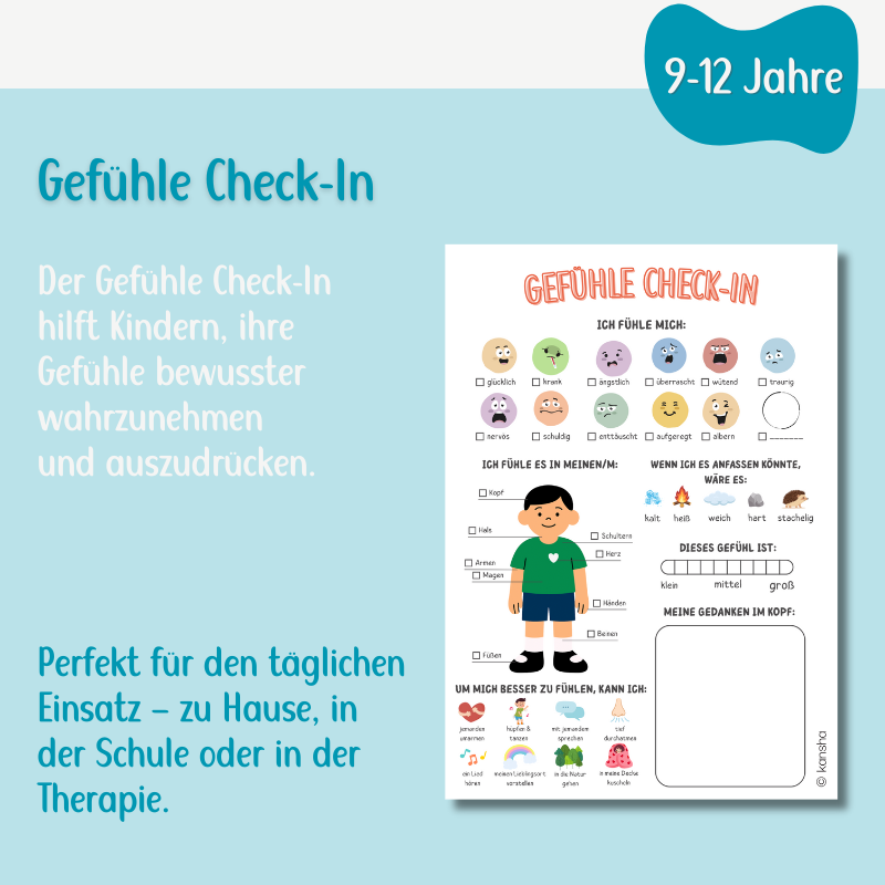 Gefühlskarten Komplett-Set – 32 Gefühle spielerisch entdecken (9-12 Jahre)