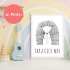 Tierische Affirmations-Poster für Kinder – und eine neue Kraftquelle für dich﻿