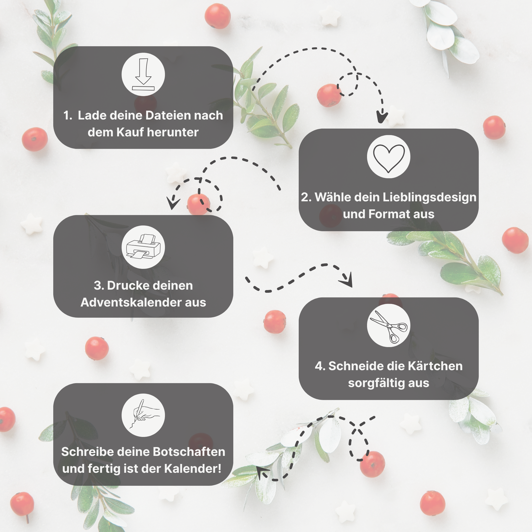 Freundlichkeits-Adventskalender – 24 Tage voller Dankbarkeit