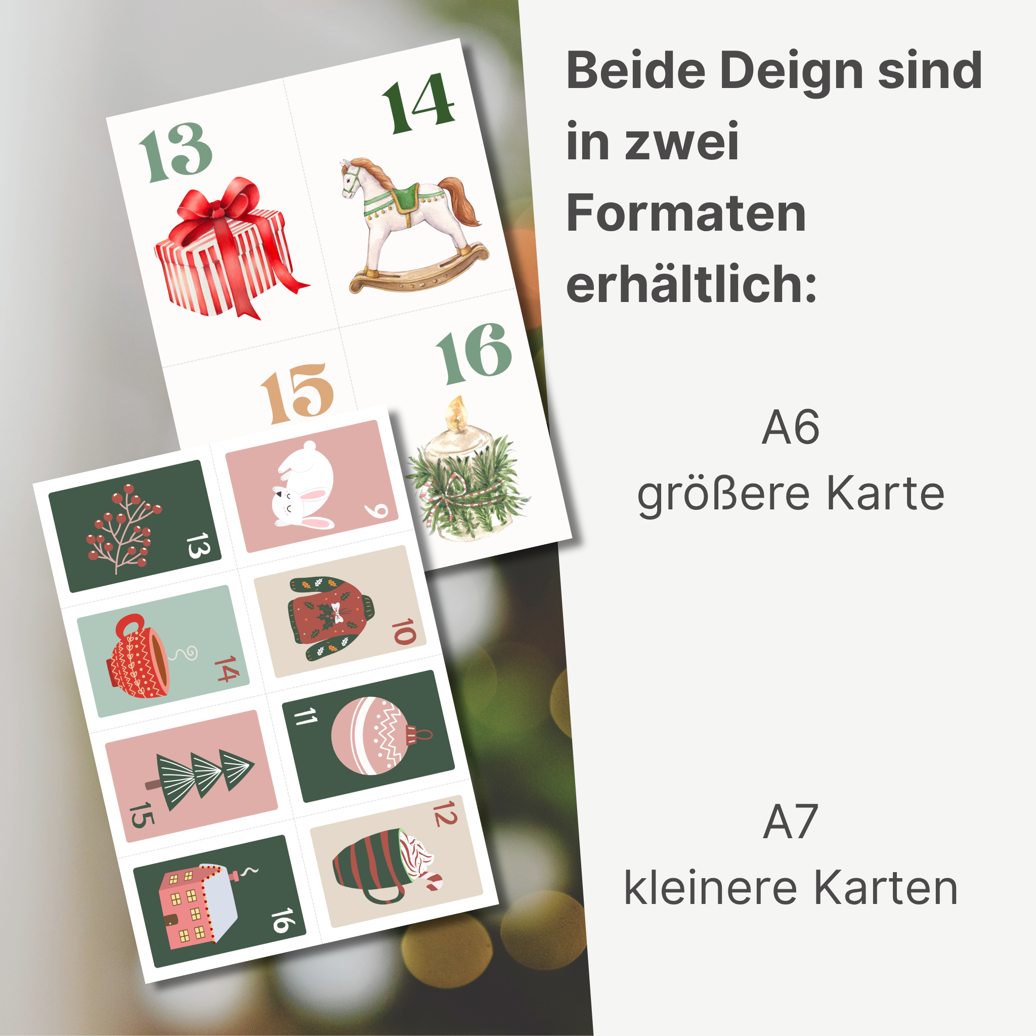 Freundlichkeits-Adventskalender – 24 Tage voller Dankbarkeit