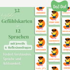 Das große DaZ/DaF-Kartenset für Kita & Schule – Mehrsprachige Emotionsarbeit für Kinder