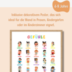 Gefühlskarten Komplett-Set – 32 Gefühle spielerisch entdecken (6-8 Jahre)