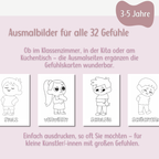 Gefühlskarten Komplett-Set – 32 Gefühle spielerisch entdecken (3-5 Jahre)