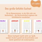 Gefühlskarten Komplett-Set – 32 Gefühle spielerisch entdecken (6-8 Jahre)
