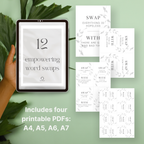 12 Empowering Word Swaps – Mindset Reframe Cards