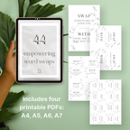 44 Empowering Word Swaps – Mindset Reframe Cards