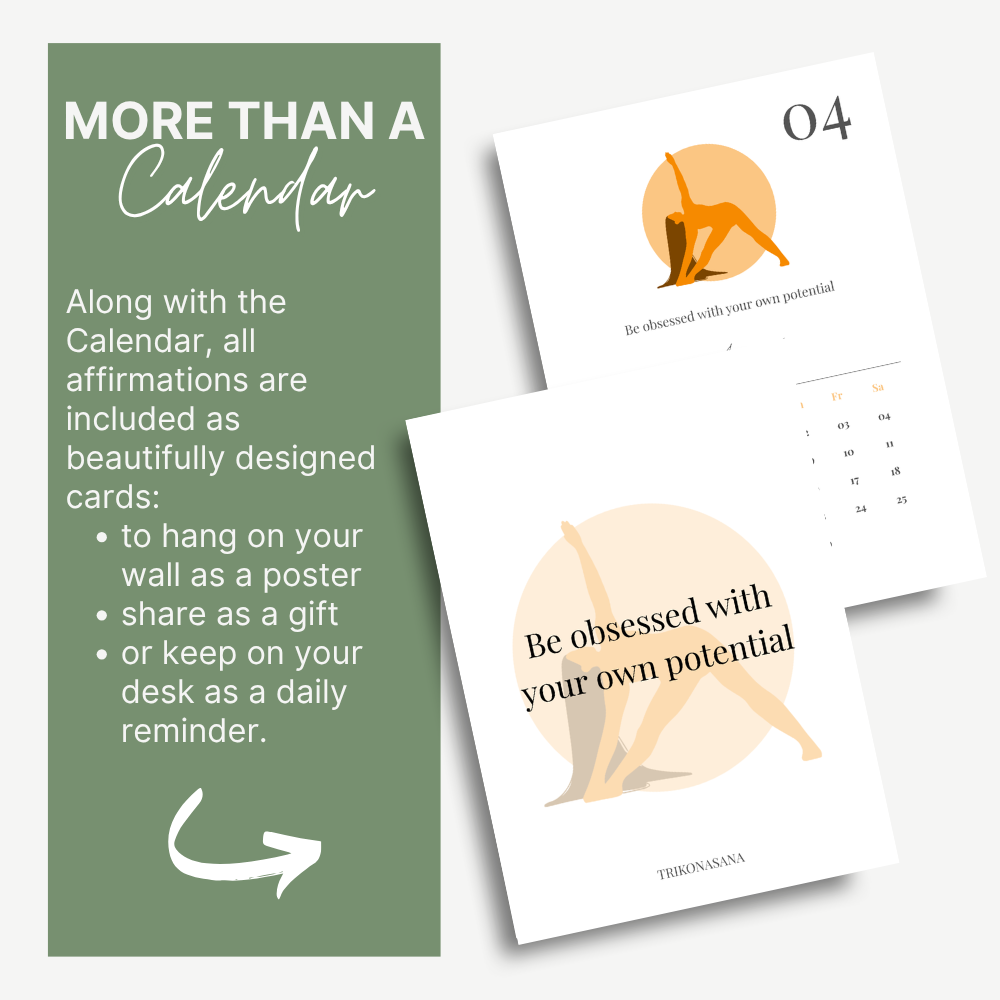 Affirmation Calendar 2026 – Yoga & Mindfulness