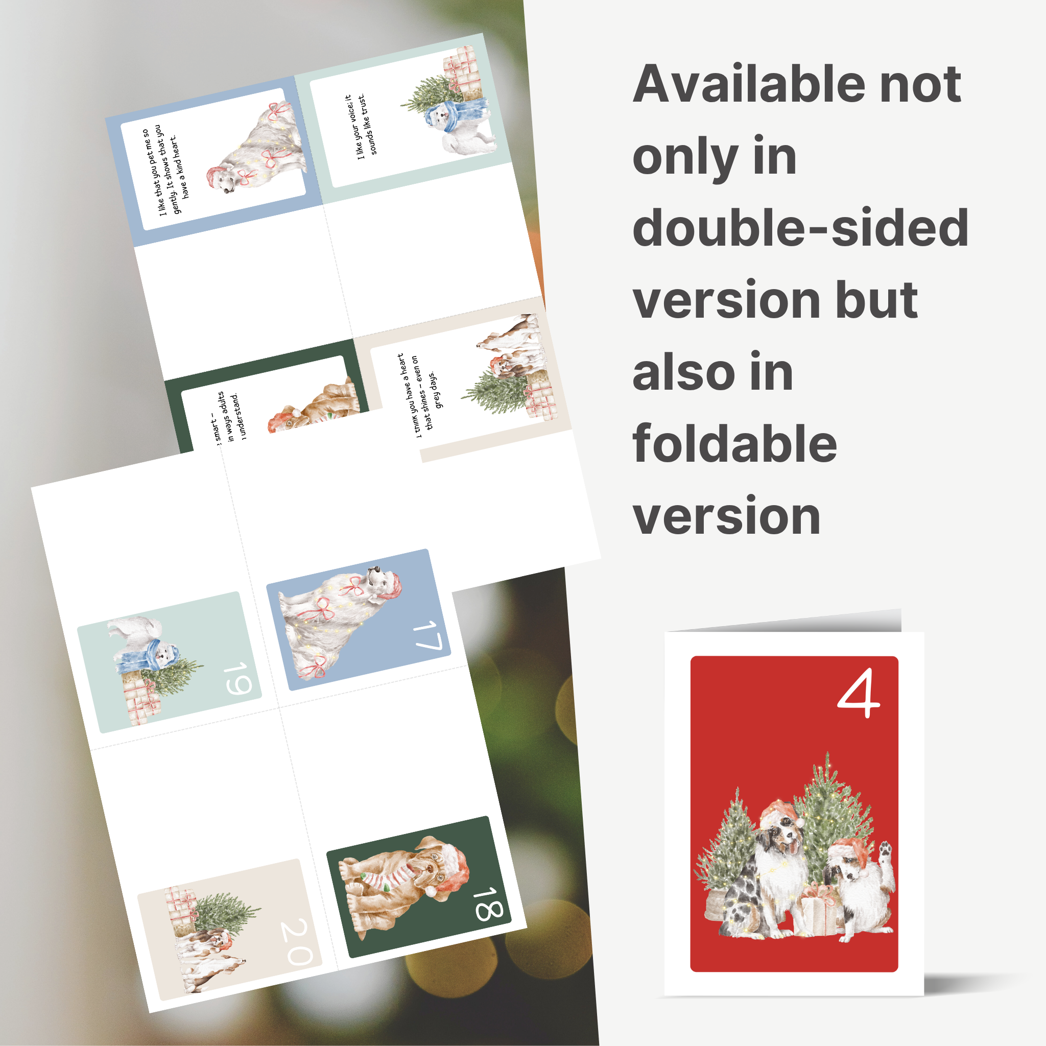 Therapy Dog Advent Calendar – 24 Days of Connection and Confidence