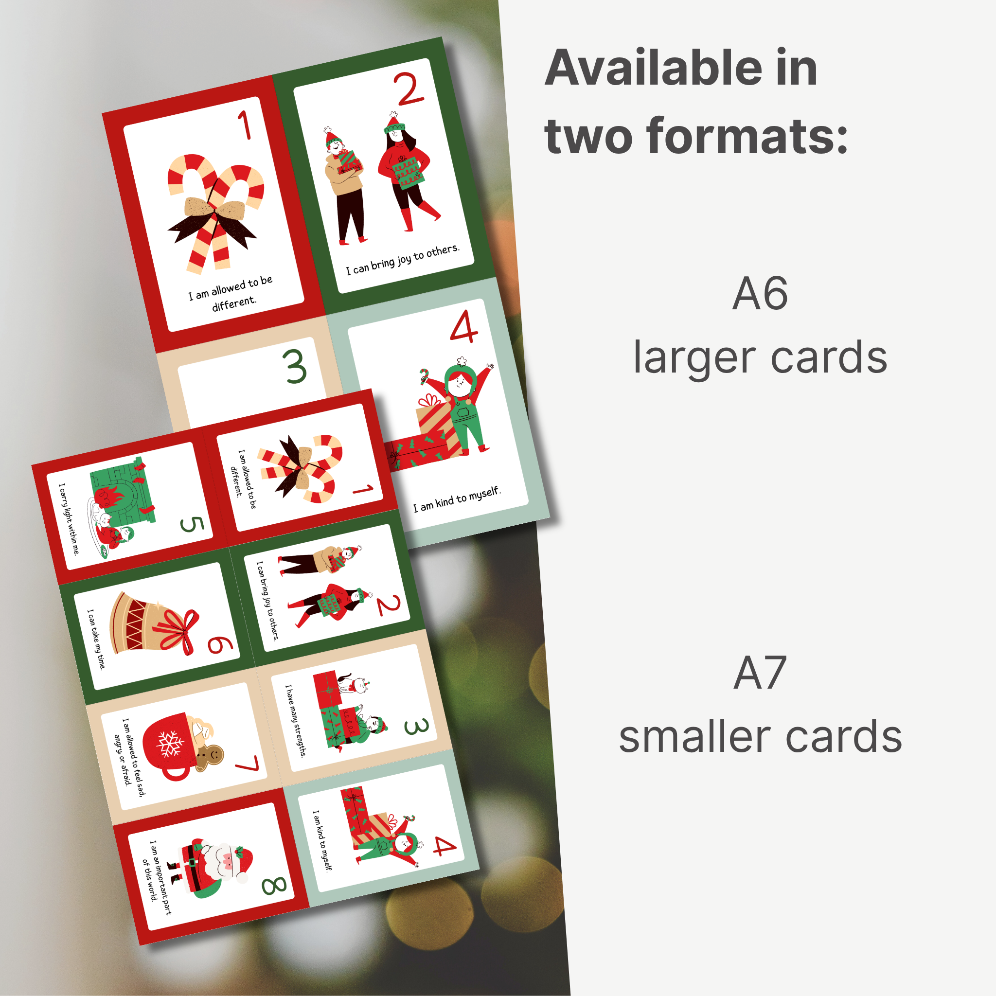 Children’s Affirmation Advent Calendar – Strengthen Self-Esteem and Mindfulness