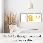 Inspirational Psychology Poster Set – Modern Edition