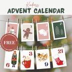 Kindness Advent Calendar – 24 Days of Connection and Gratitude