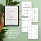 44 pozitív átfogalmazás - mindset kártyák