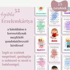Érzelemkártyák gyerekeknek (3-5 éveseknek)