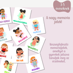 Érzelemkártyák – A teljes gyűjtemény: Játékos ismerkedés az érzelmekkel (3-5 éveseknek)﻿