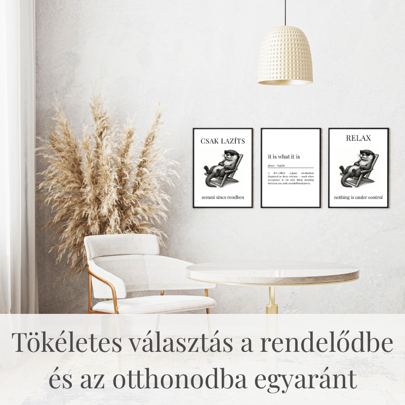 Szarkasztikus Pszichológia Poszter Szett – 10 vicces falikép mentális egészség humorral