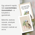 Terápiás kutyás adventi naptár – 24 nap az önbizalom erősítéséért