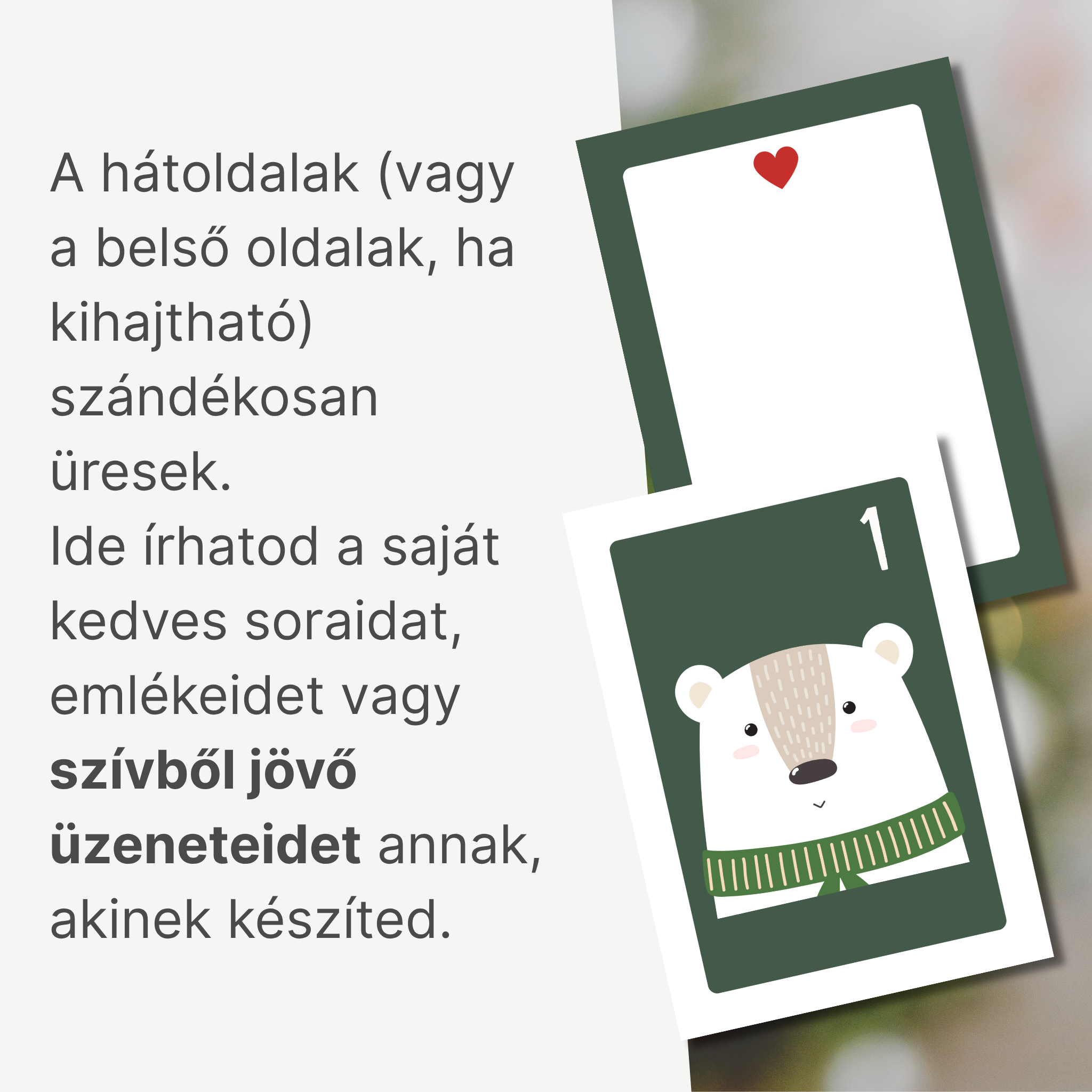 Kedvesség Adventi Naptár – 24 nap hála és kapcsolódás