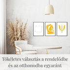 Inspiráló pszichológiai poszter szett - modern stílusban