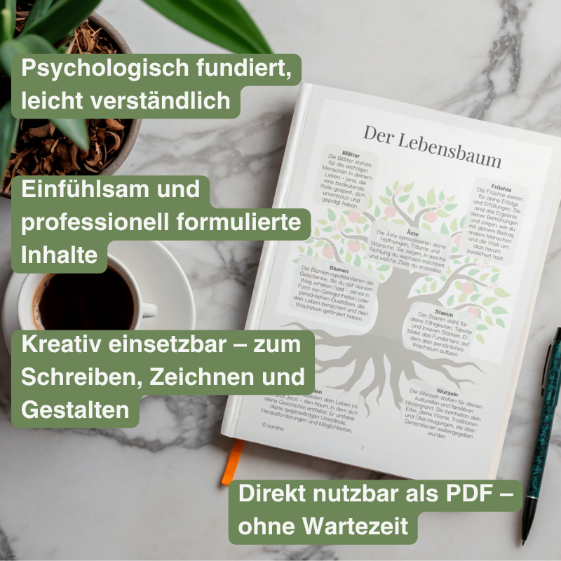 Der Lebensbaum Selbstreflexions-Workbook