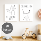 Tierische Affirmations-Poster für Kinder – und eine neue Kraftquelle für dich﻿ | PDF Download
