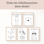 Tierische Affirmations-Poster für Kinder – und eine neue Kraftquelle für dich﻿ | PDF Download