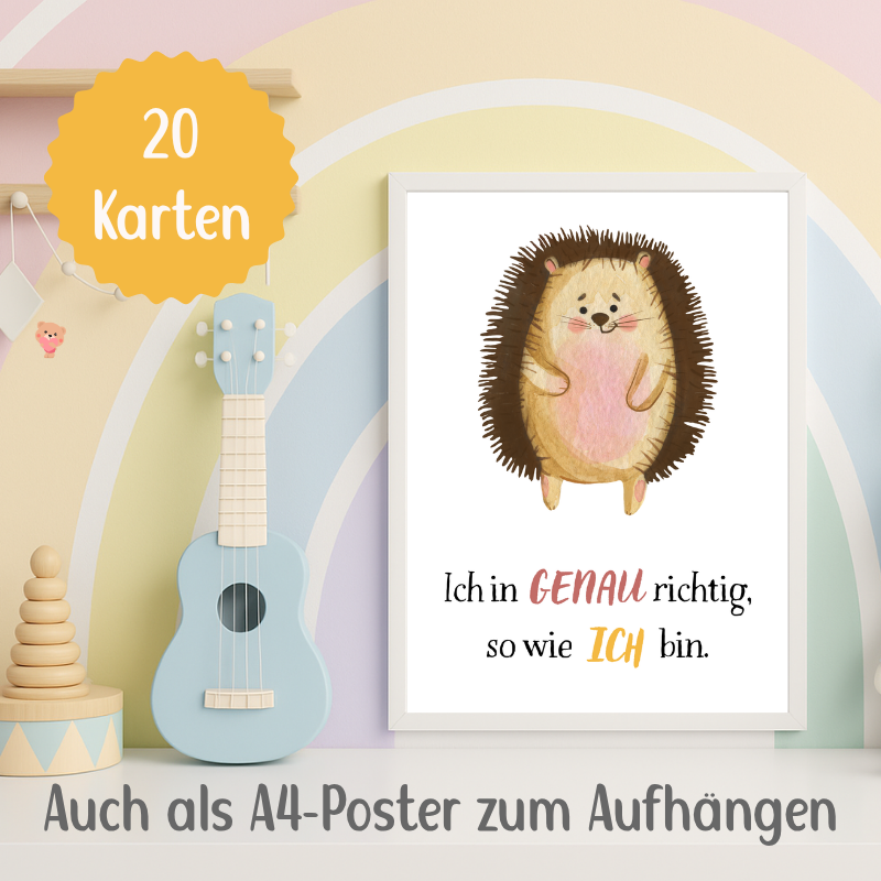 Affirmationskarten für Kinder | PDF Download