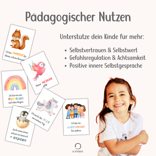 Affirmationskarten für Kinder | PDF Download