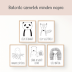 Állatos motivációs poszter szett gyerekeknek – és egyben lelki útravaló neked﻿ is | PDF letöltés