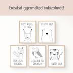 Állatos motivációs poszter szett gyerekeknek – és egyben lelki útravaló neked﻿ is | PDF letöltés