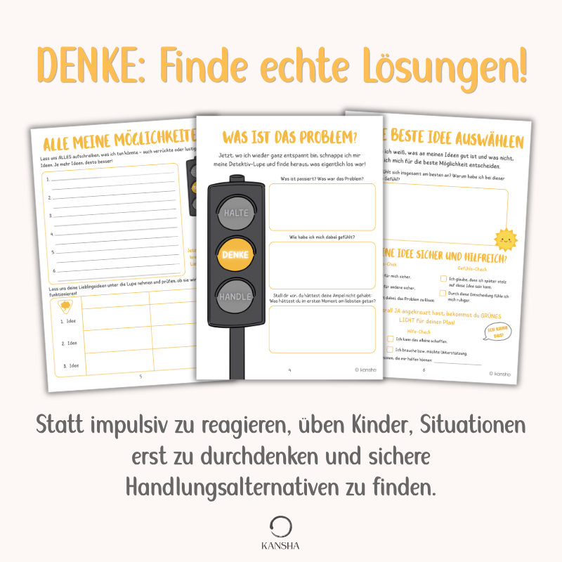 Impulskontrolle und Problemlösung mit der Ampel-Methode | PDF Download