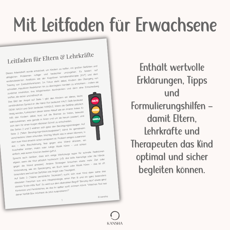 Impulskontrolle und Problemlösung mit der Ampel-Methode | PDF Download