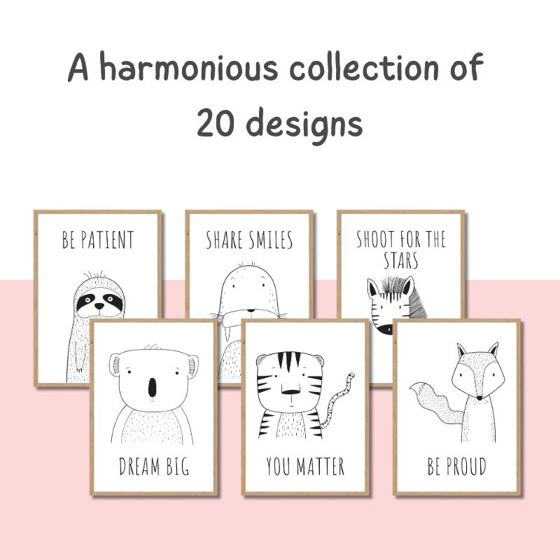 Animal Affirmation Posters for Kids — And for You Too!