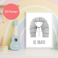 Animal Affirmation Posters for Kids — And for You Too!