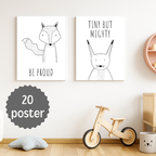 Animal Affirmation Posters for Kids — And for You Too! | PDF Download