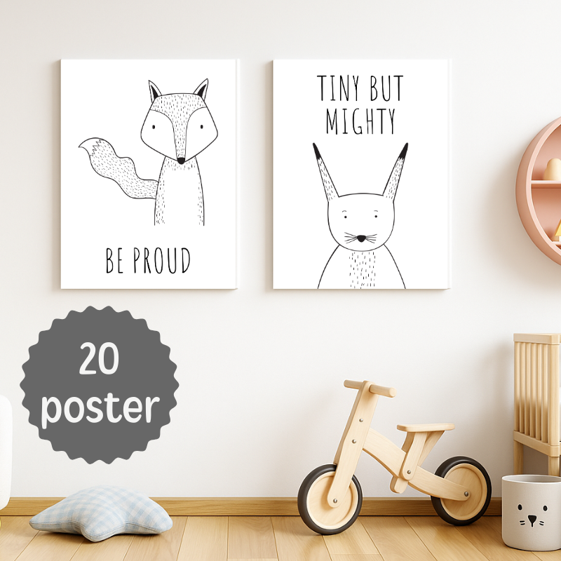 Animal Affirmation Posters for Kids — And for You Too!