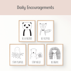Animal Affirmation Posters for Kids — And for You Too! | PDF Download
