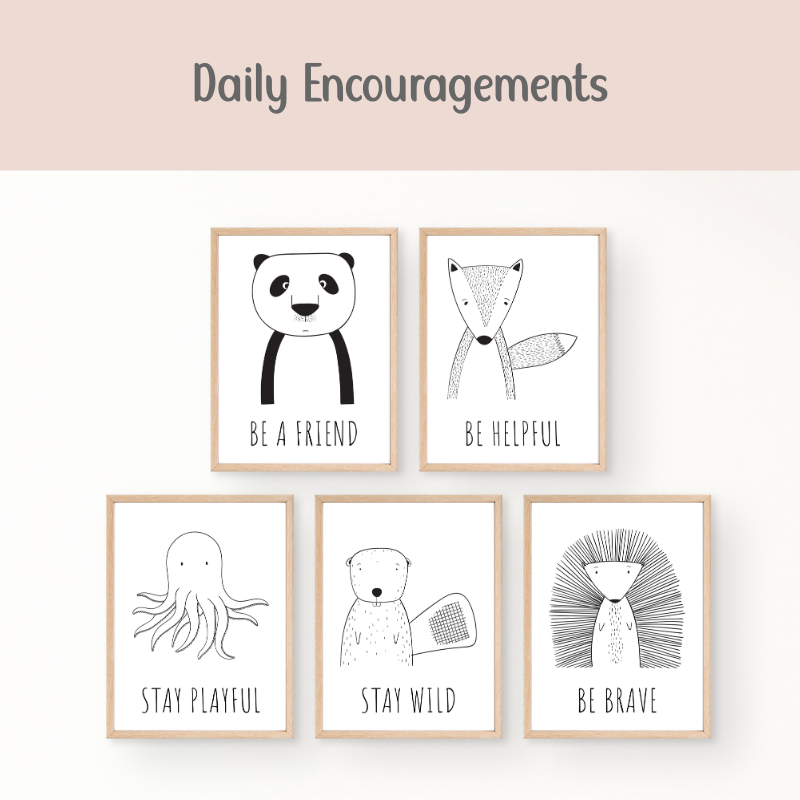 Animal Affirmation Posters for Kids — And for You Too! | PDF Download