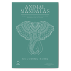 Animal Mandalas – Mindful Coloring Book for Calm & Focus | PDF Download