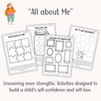 Art Therapy Activity Workbook for Kids – Mindfulness, Empathy & Self-Love | PDF Download