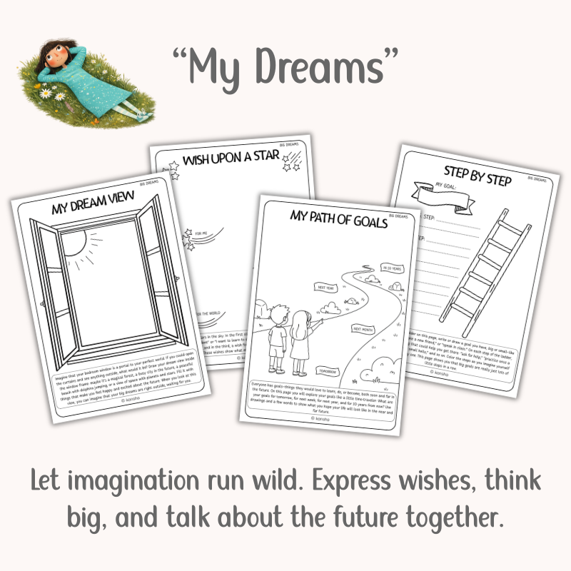 Art Therapy Activity Workbook for Kids – Mindfulness, Empathy & Self-Love | PDF Download