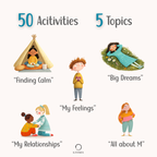 Art Therapy Activity Workbook for Kids – Mindfulness, Empathy & Self-Love | PDF Download